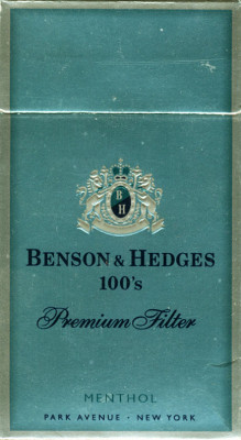 Benson &amp; Hedges Menthol 100's Premium (USA)