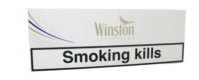 Winston Silver Super Slims (Германия)