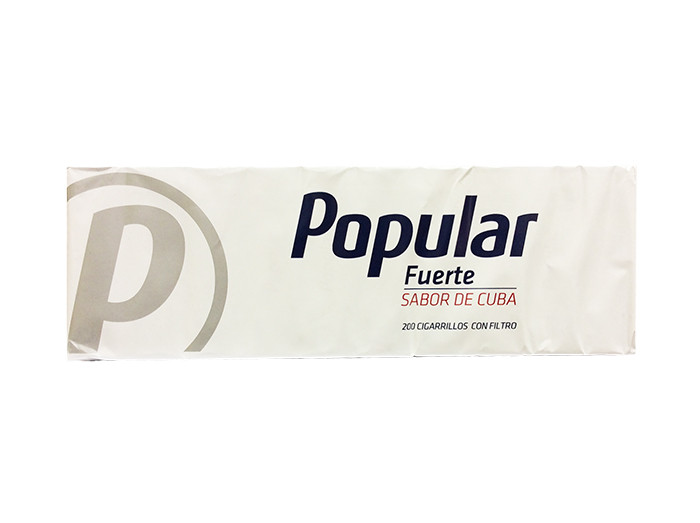 Кубинские сигареты Popular Fuerte